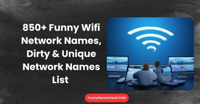 Funny Wifi Network Names