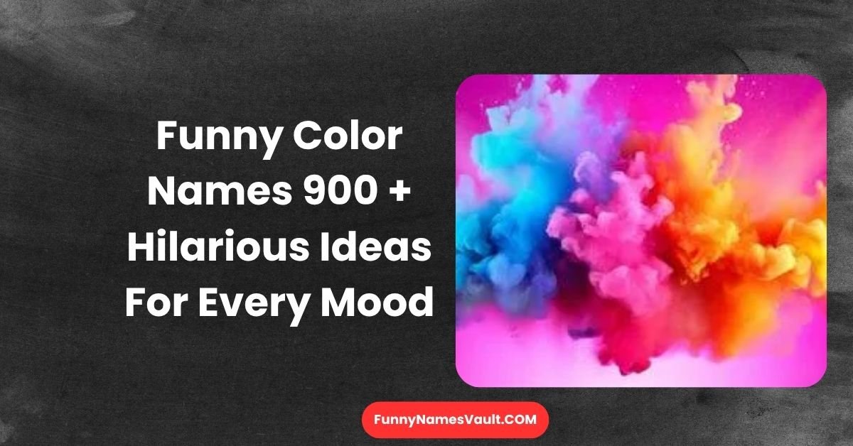 Funny Color Names