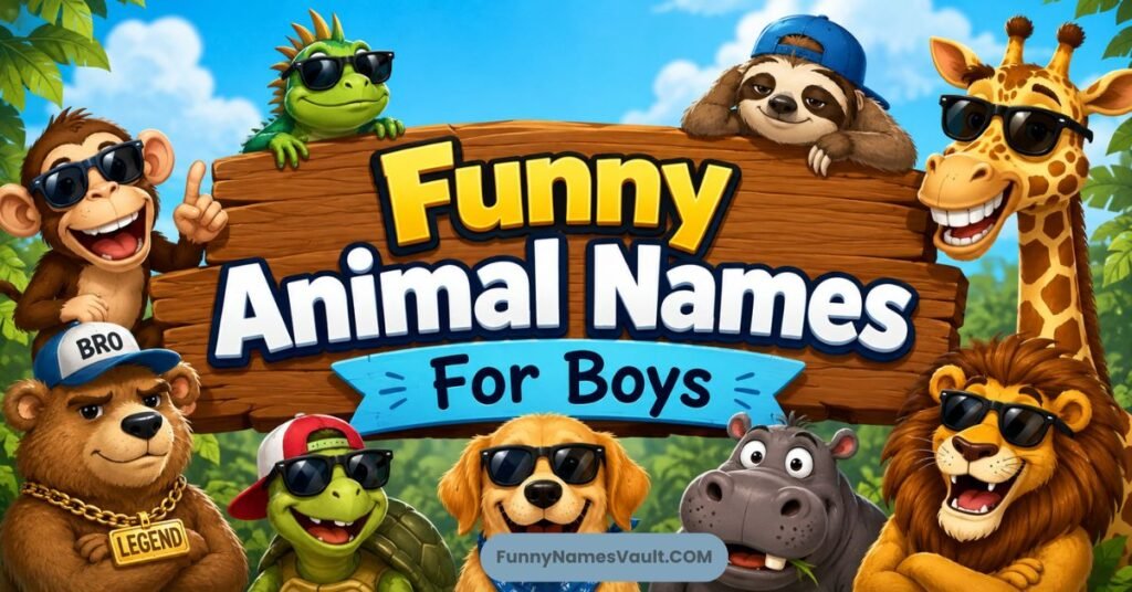 Funny Animal Names For Boys