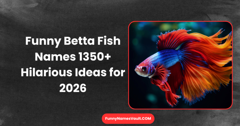 Funny Betta Fish Names