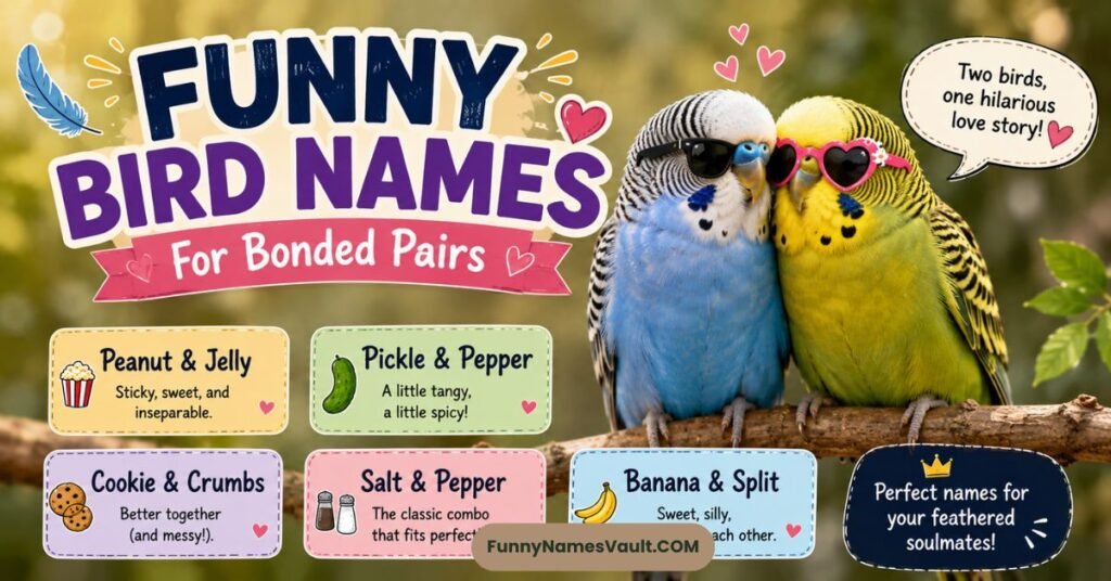 Funny Bird Names For Bonded Pairs