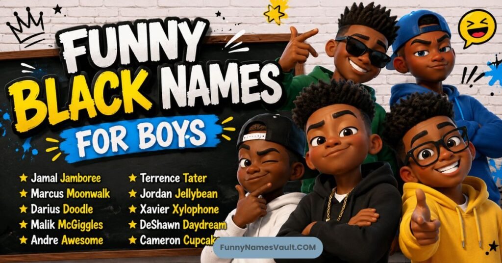 Funny Black Names For Boys