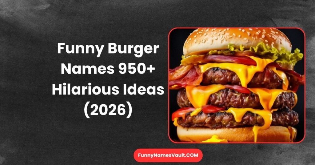 Funny Burger Names