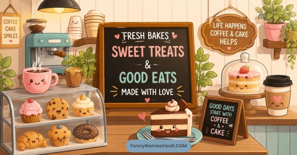 Funny Business Names For Bakeries And Cafes