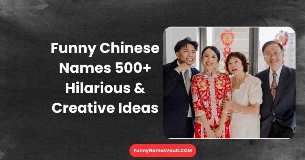 Funny Chinese Names