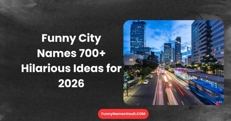 Funny City Names