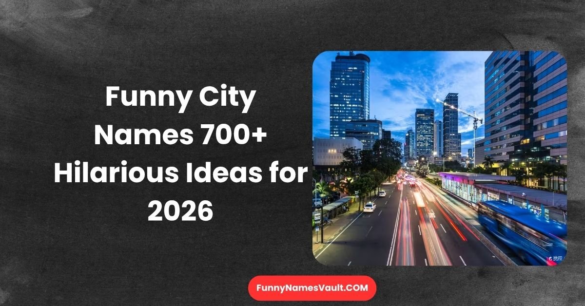 Funny City Names