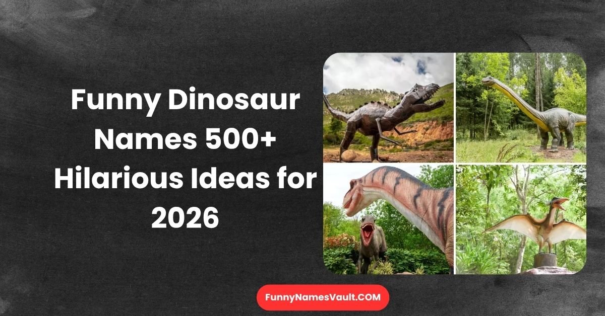 Funny Dinosaur Names