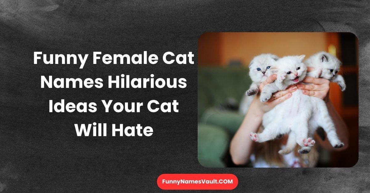 Funny Female Cat Names