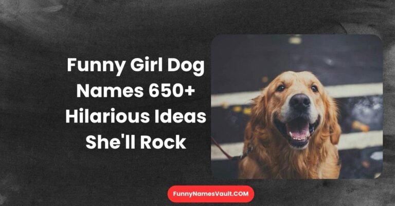 Funny Girl Dog Names