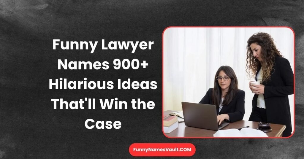Funny Lawyer Names