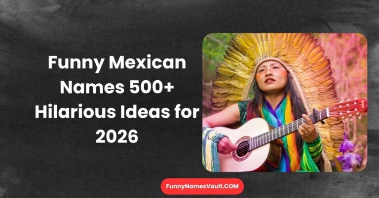 Funny Mexican Names