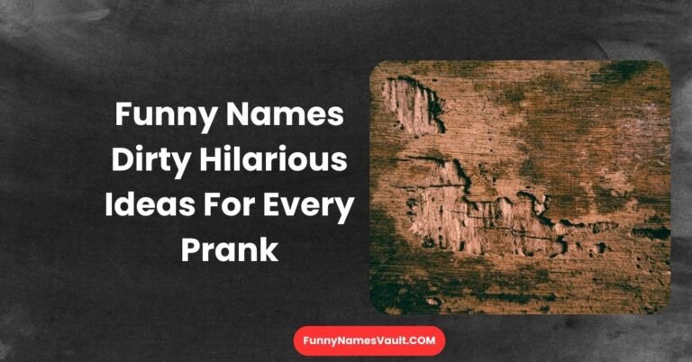 Funny Names Dirty