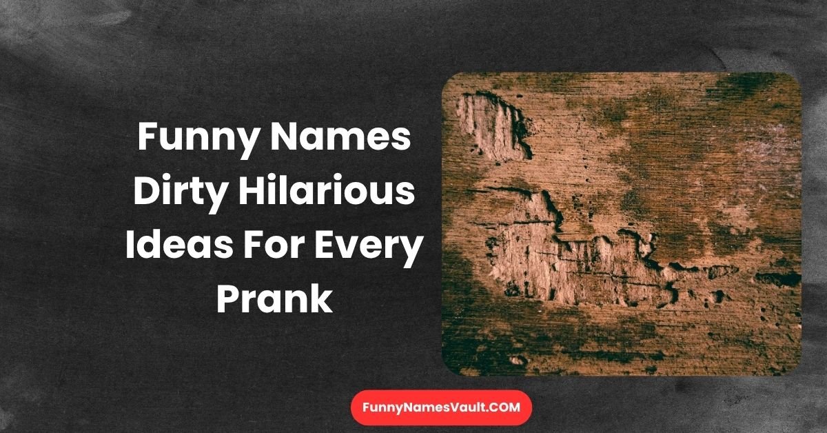 Funny Names Dirty