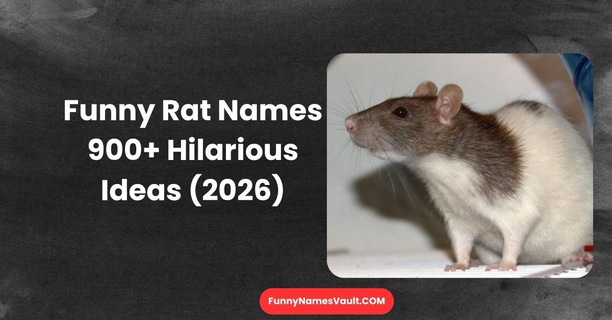 Funny Rat Names