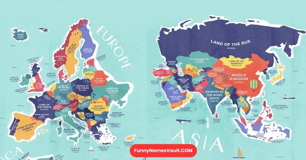 Funny Real Country Names You Won't Believe Exist