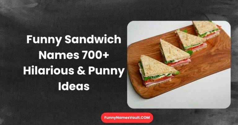 Funny Sandwich Names
