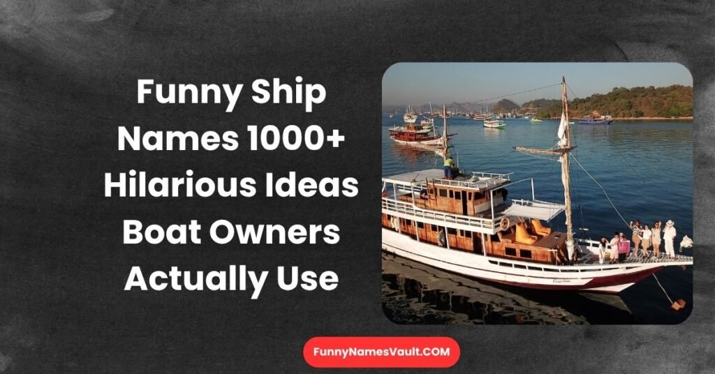 Funny Ship Names