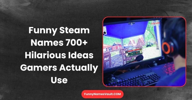 Funny Steam Names