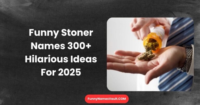 Funny Stoner Names
