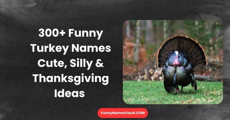 Funny Turkey Names
