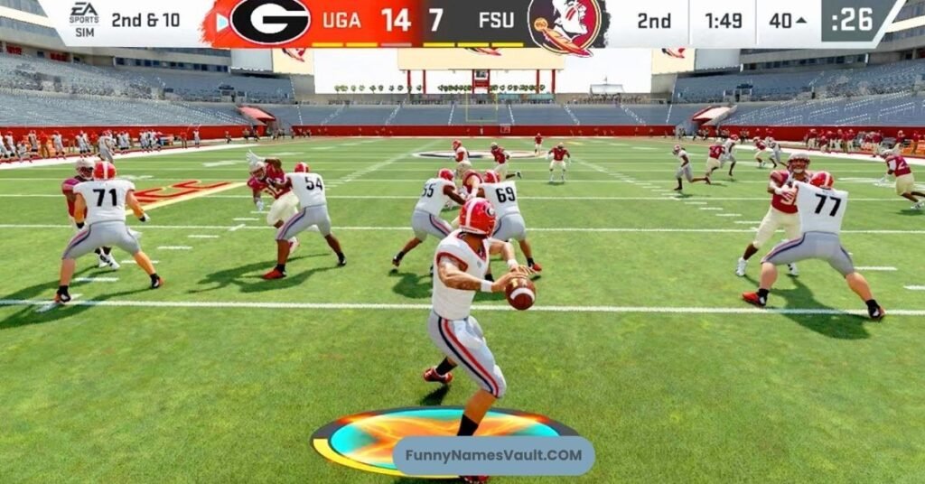 Where Funny College Football Player Names Are Commonly Used