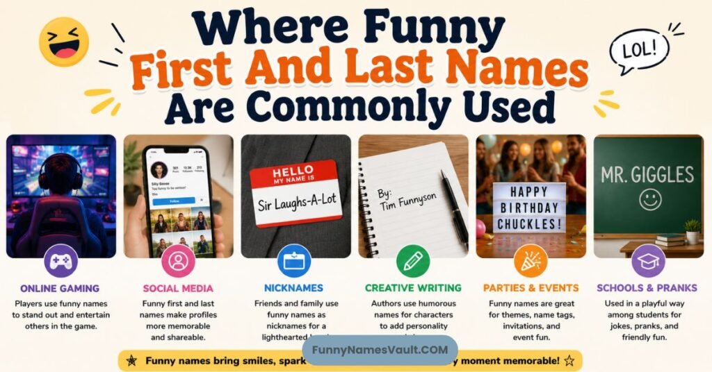 Where Funny First And Last Names Are Commonly Used