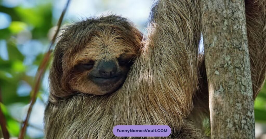Where Funny Sloth Names Are Commonly Used