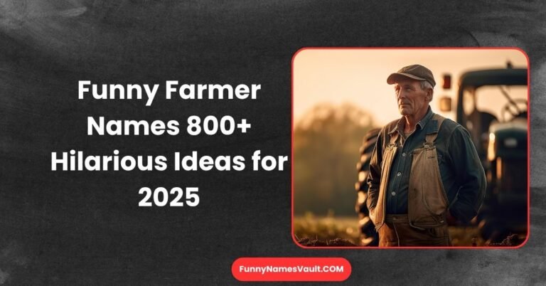 Funny Farmer Names