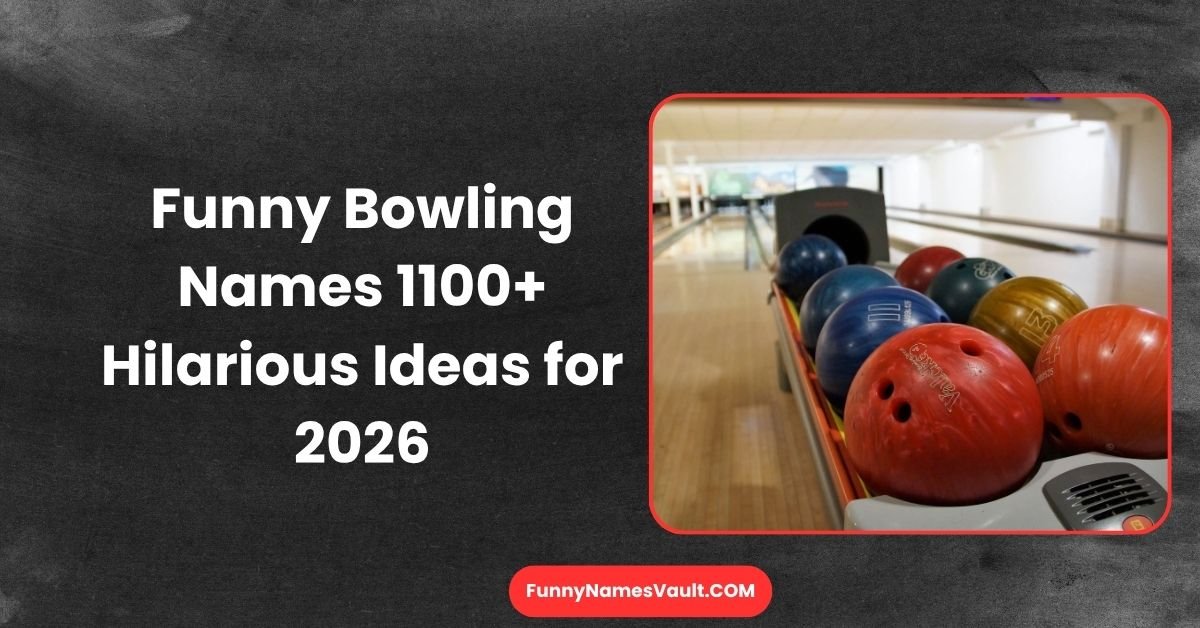 Funny Bowling Names