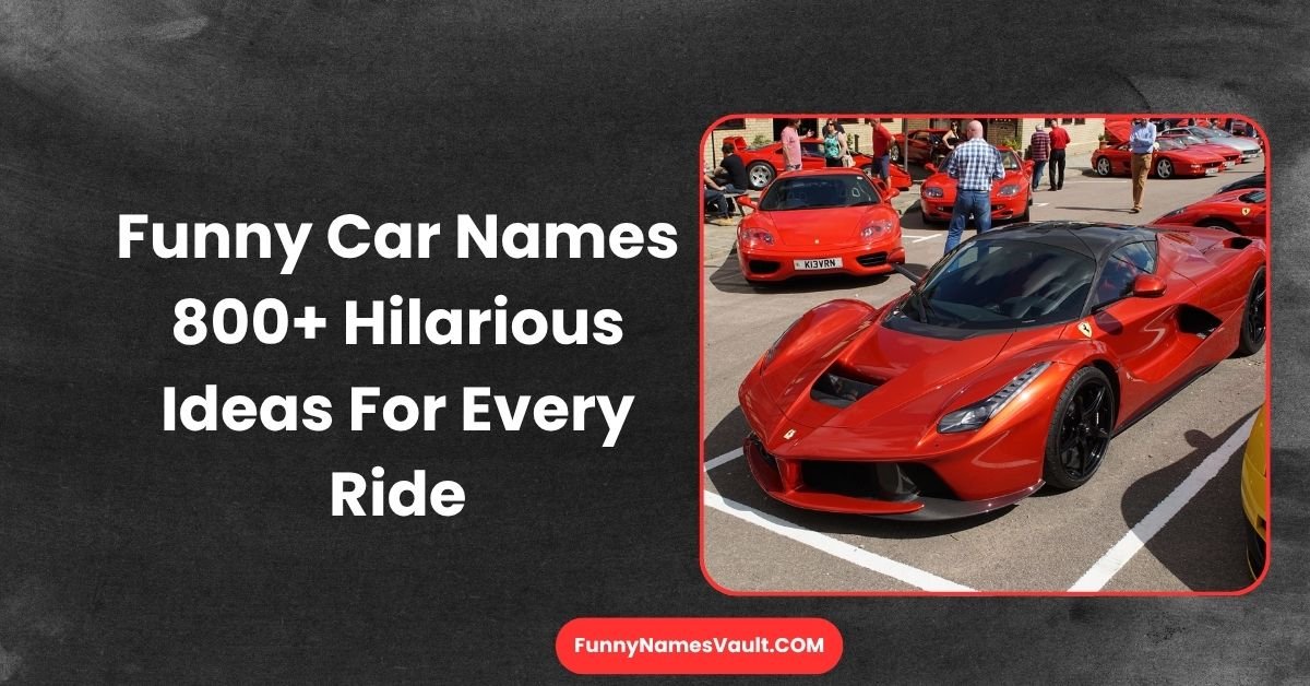 Funny Car Names