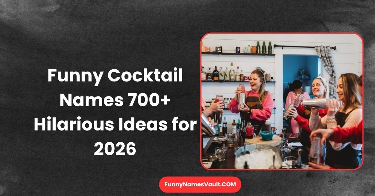 Funny Cocktail Names