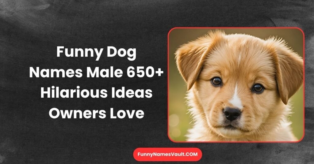 Funny Dog Names Male