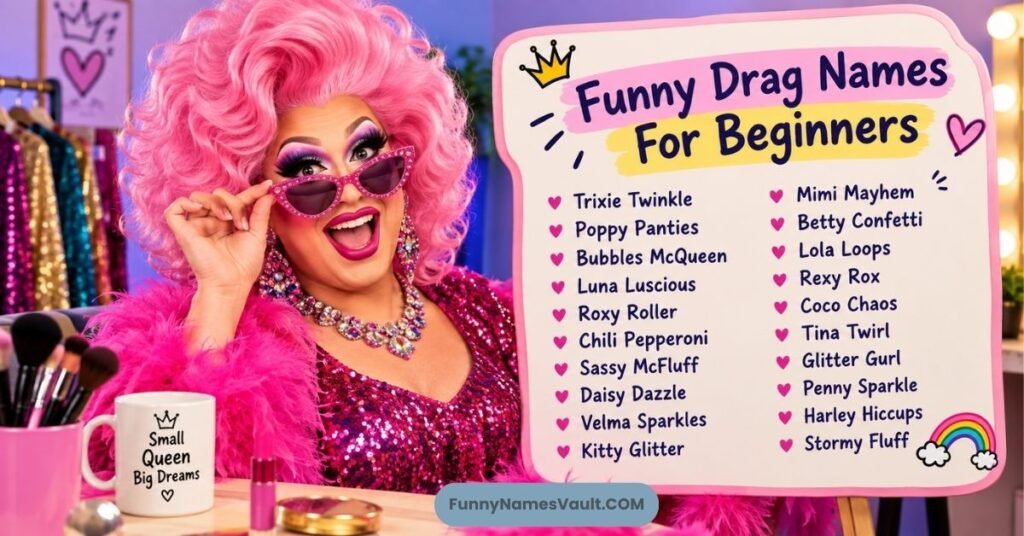 Funny Drag Names For Beginners