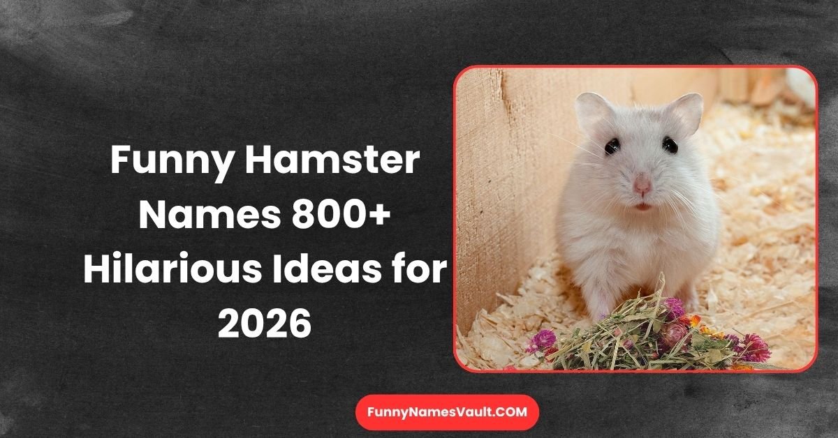 Funny Hamster Names
