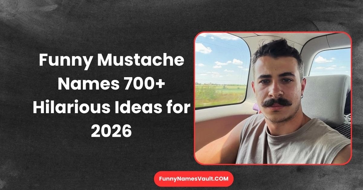 Funny Mustache Names