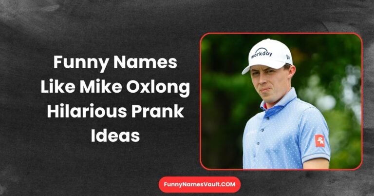 Funny Names Like Mike Oxlong