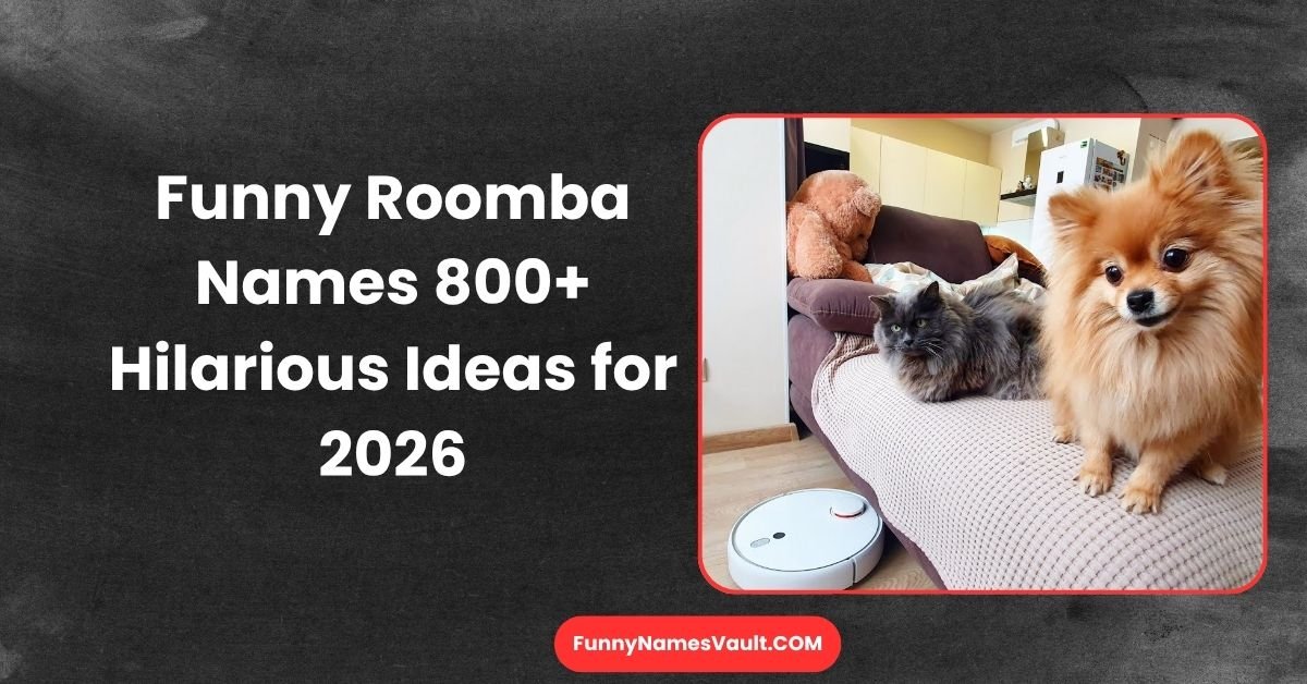 Funny Roomba Names
