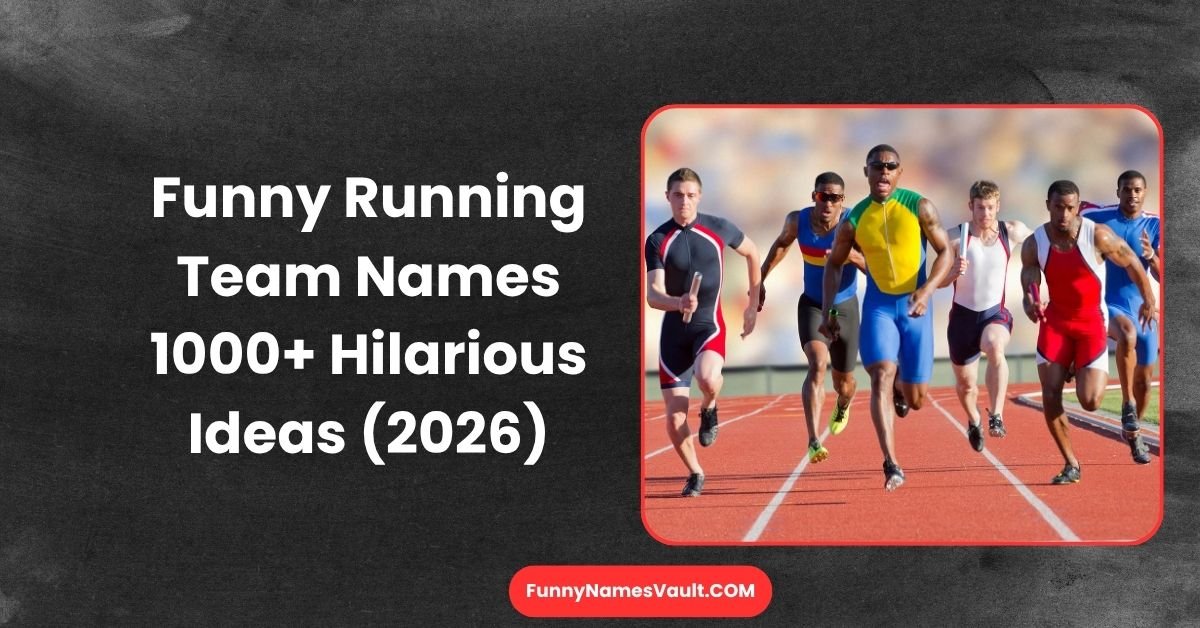 Funny Running Team Names