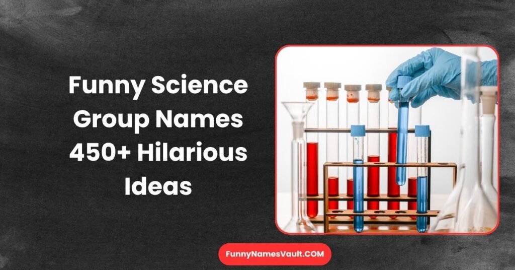 Funny Science Group Names