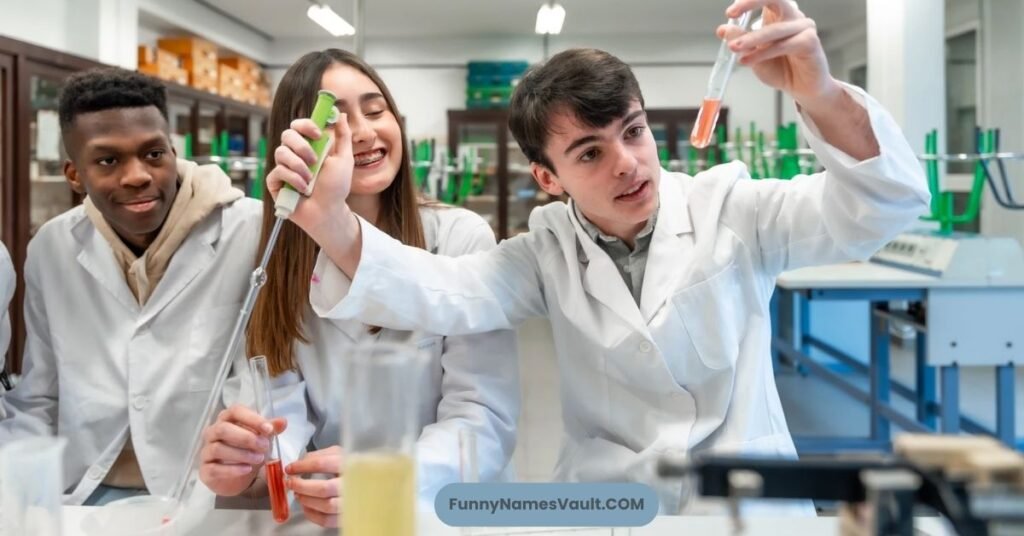 Funny Science Group Names For Boys