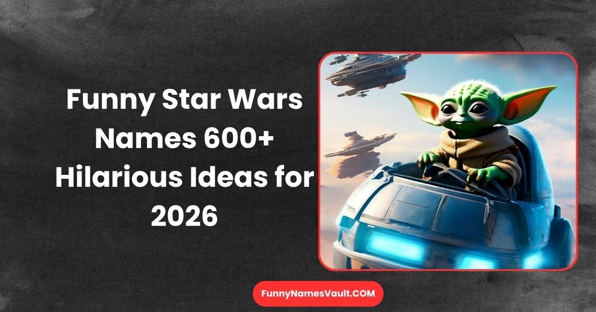 Funny Star Wars Names