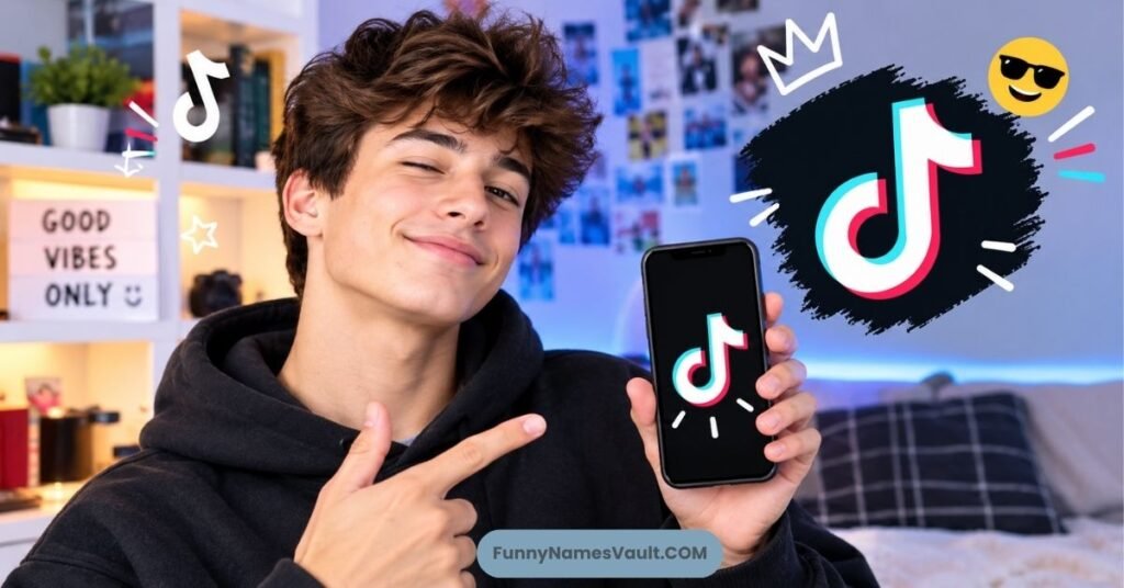 Funny TikTok Usernames For Boys