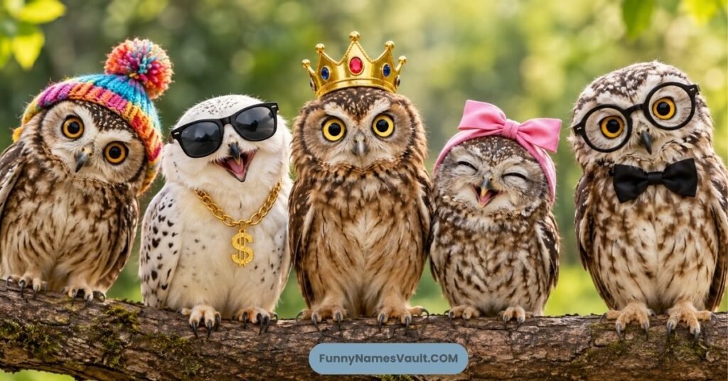 Weird and Unique Funny Owl Names