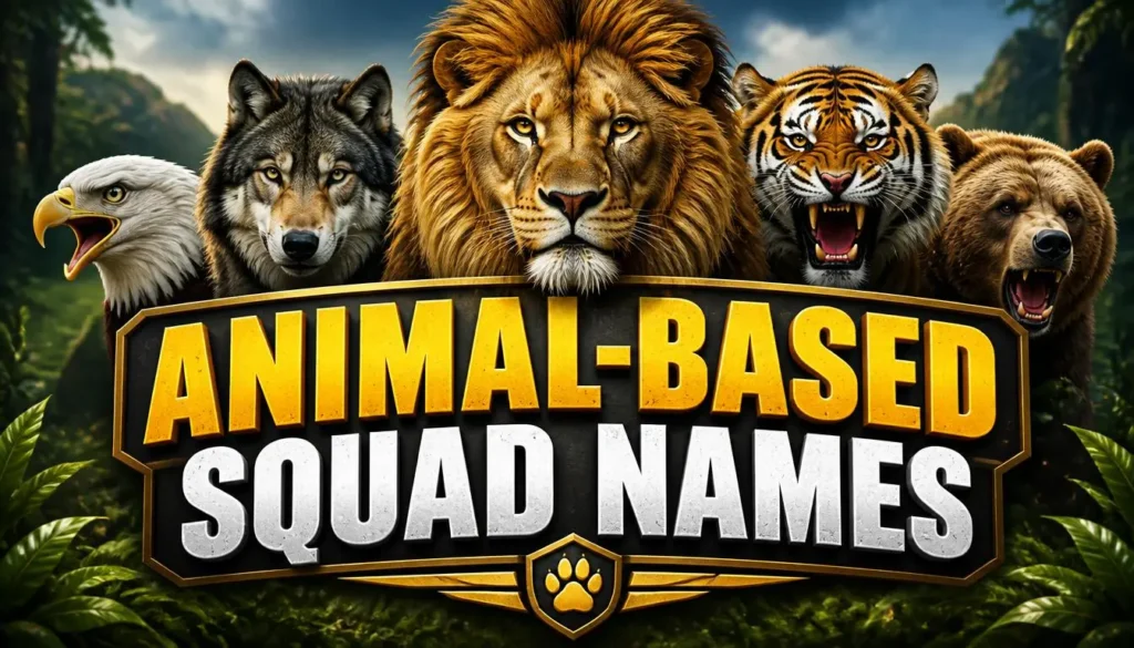 Animal-Based Squad Namesย