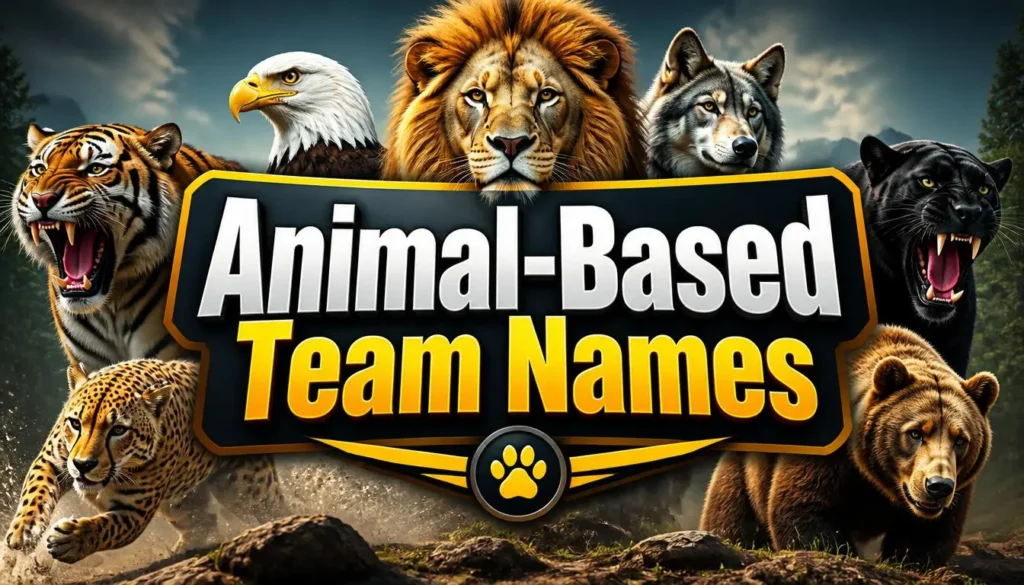 Animal-Based Team Names