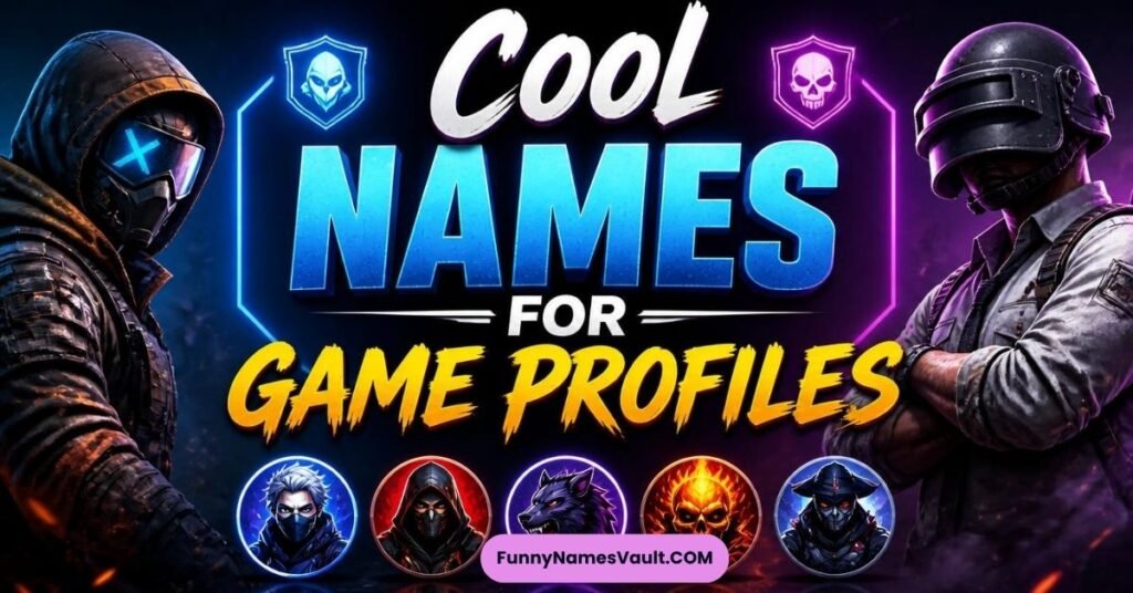 Cool Names for Game Profiles