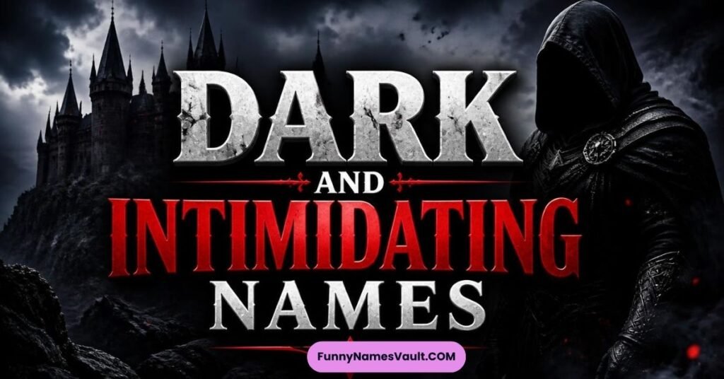 Dark and Intimidating Names