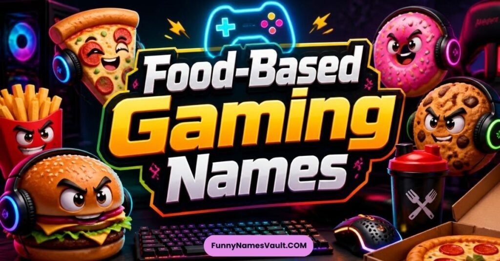 Food-Based Gaming Names