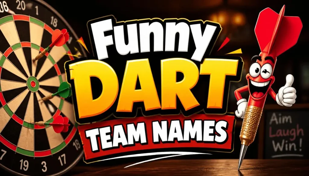 Funny Dart Team Names